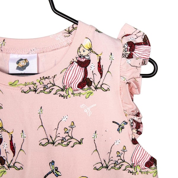Emil i Lönneberga - Dragonfly kjole pink LightPink 104
