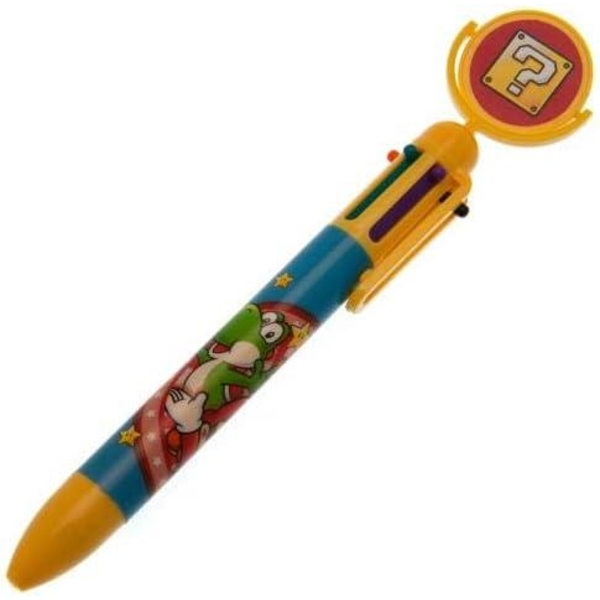 Super Mario Multicolor pen 6 farver Yellow