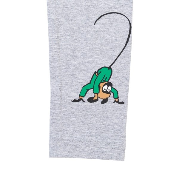 Pippi Langstrømpe - leggings sort/grå Grey 104