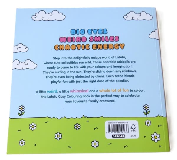 Lafufu Cosy Colouring Book Multicolor