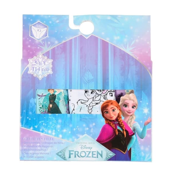 3 par trusser Disney Frost 3/4 år Multicolor