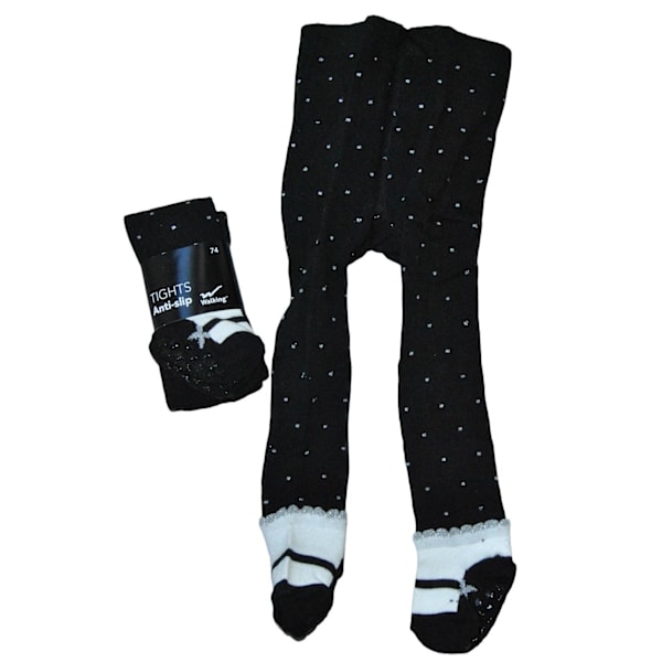 Liukumattomat sukkahousut Mustat Black 74