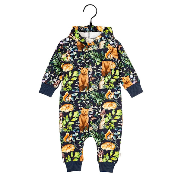 Ma-ia family overall för baby Kurre mörkblå MultiColor 62 cl