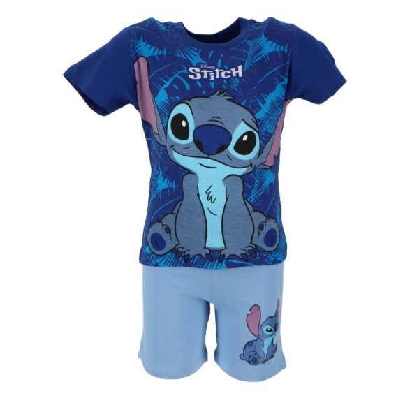 Disney Stitch 2-dels pyjamas Blå Blue 128