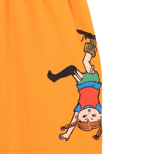 Pippi Långstrump -byxa baby röd/orange Orange 68