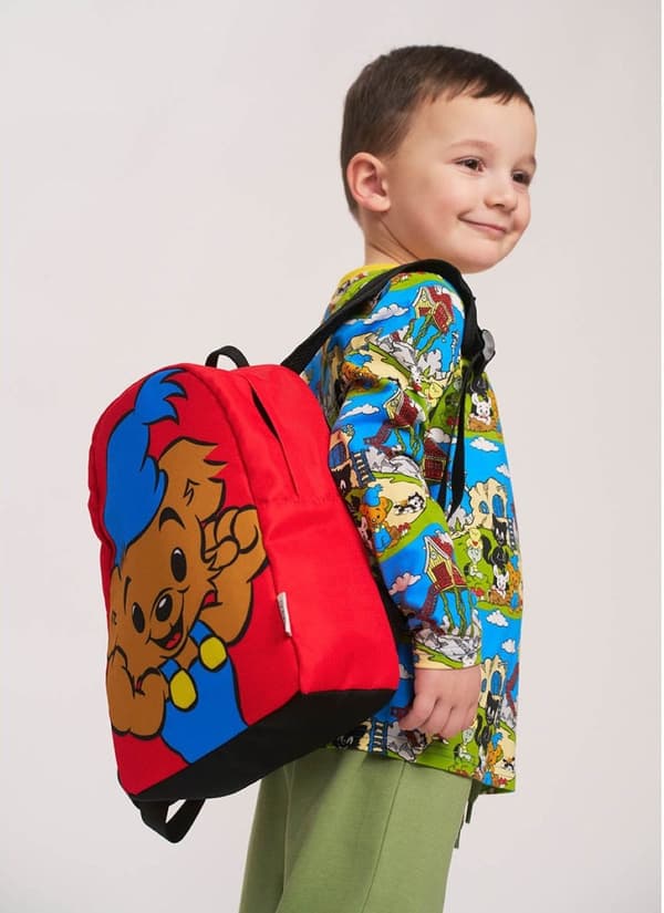 Bamse-reppu, punainen Red