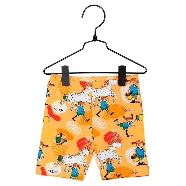Pippi Långstrump Glad-shorts melon Orange 116