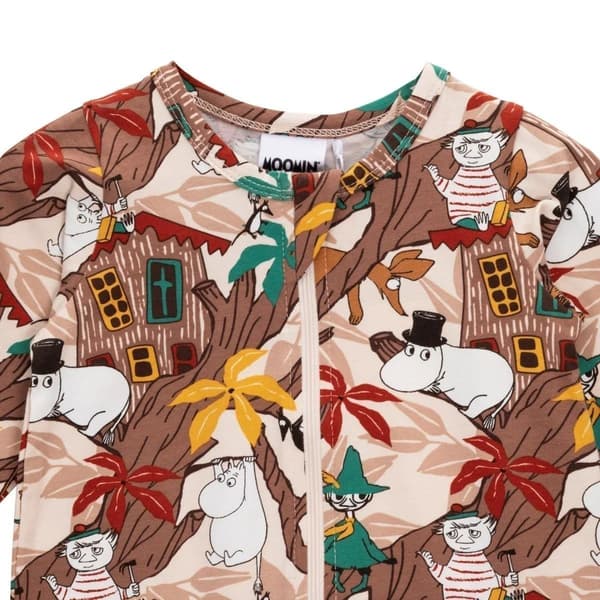 Moomin Treehouse pyjamas beige Beige 62