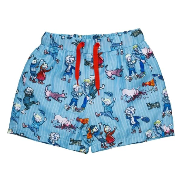 Emil Lönnebergassa Uudet hyss-uimashortsit siniset LightBlue 110/116