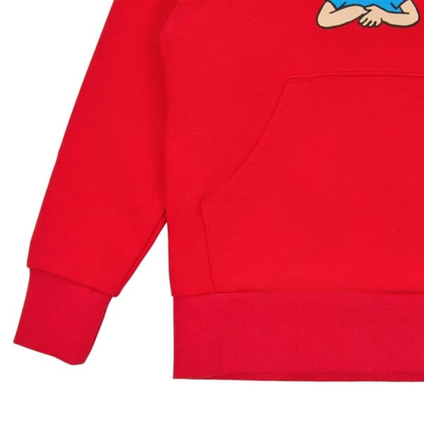 Peppi Pitkätossu -Pippi-huppari punainen Red 86