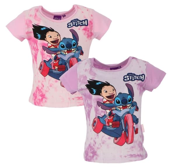 Lilo & Stitch T-shirt 4 år Lila 4 år ca 104 cl