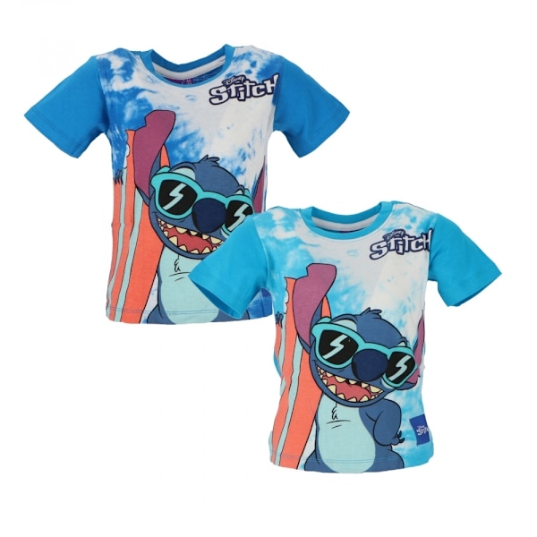 Lilo & Stitch T-shirt Blå LightBlue 110