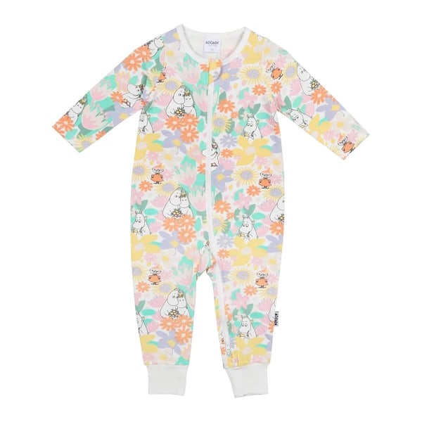 Mumin Somrigt-pyjamas vit MultiColor 62