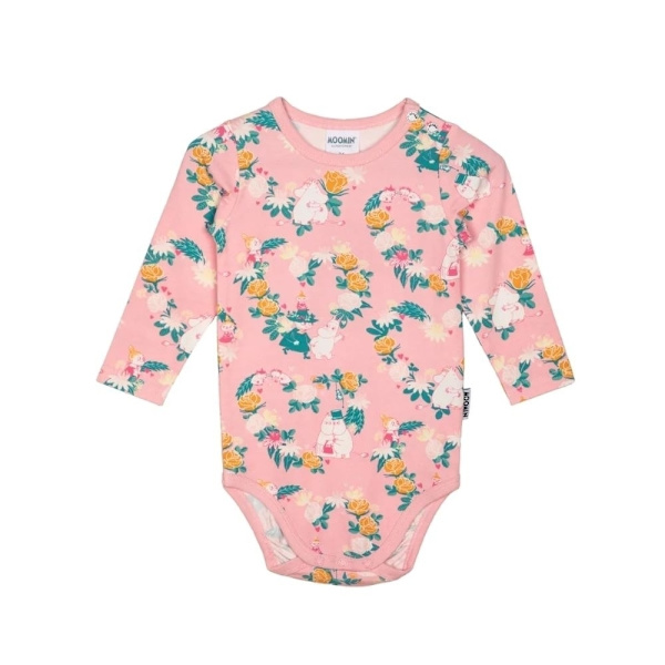 Moomin Hjärtevän bodysuit pink LightPink 86