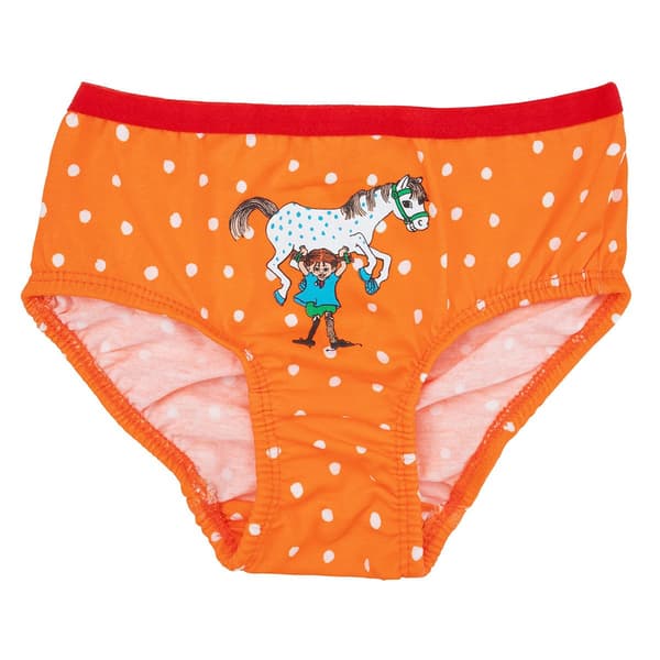 Peppi Pitkätossu - Peppi ja ystävät -alushousut 2 kpl MultiColor 122/128