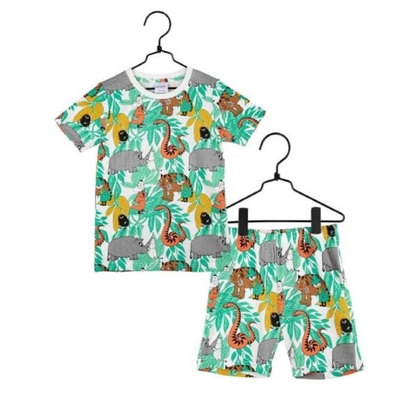Mumin Shortspyjamas (Djungeln) White 122/128