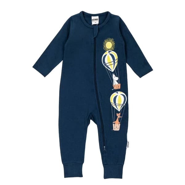 Mumin - Flygtur-pyjamas mörkblå DarkBlue 98