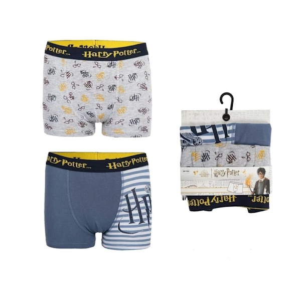 2-pack Boxerkalsonger Harry Potter Grey 98/104