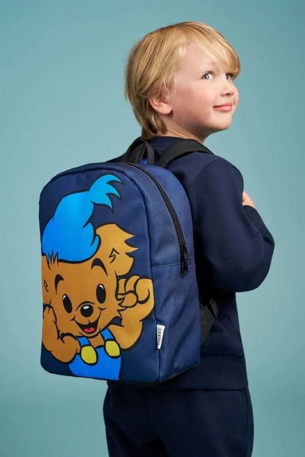 Bamse-reppu tummansininen Blue