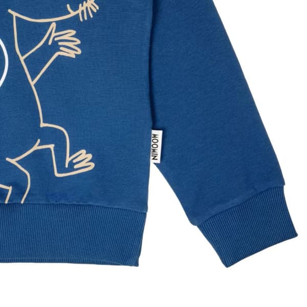 Mumi Hello Sniff sweatshirt mørkeblå Blue 116