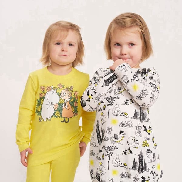 Mumi Rosdalen sweater gul Yellow 122