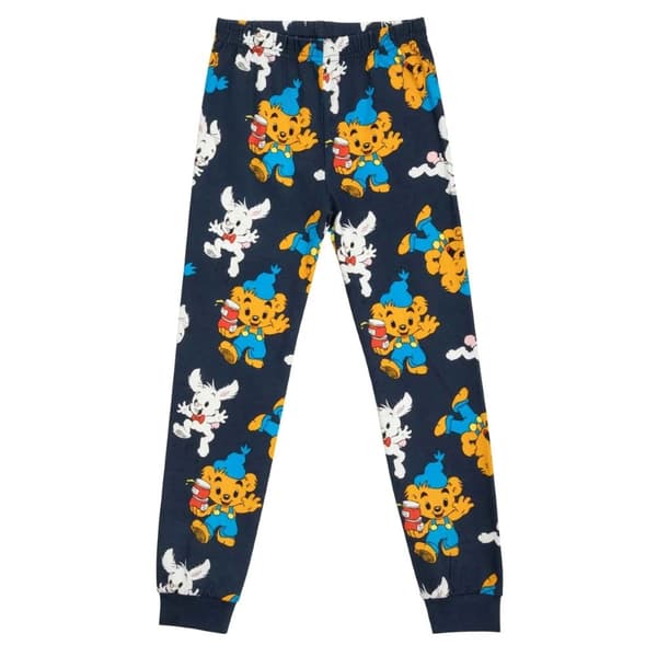 Bamse Duo -pyjama, tummansininen DarkBlue 98/104
