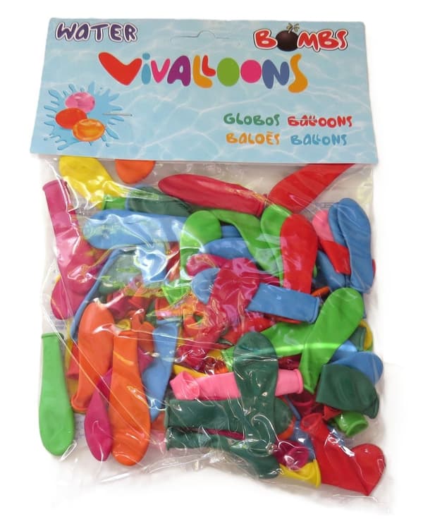 Vattenballonger 100 st multifärg