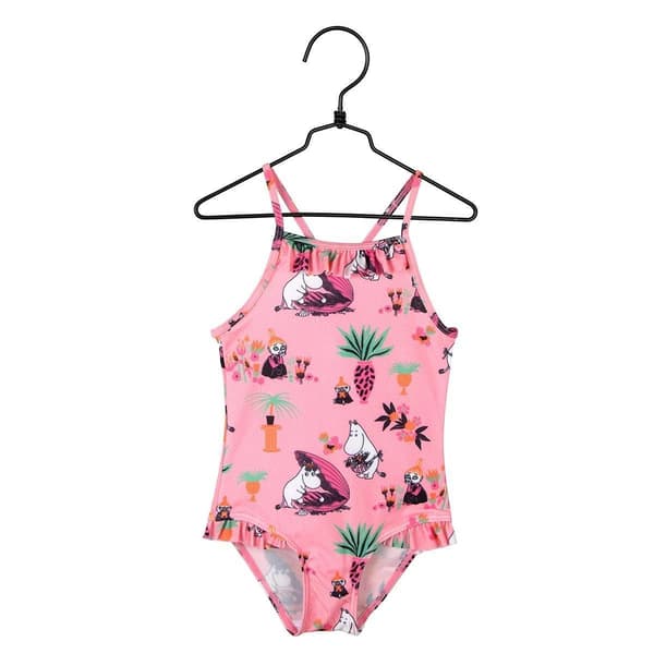 Moomin Shell badedragt pink 110/116 Pink 110/116