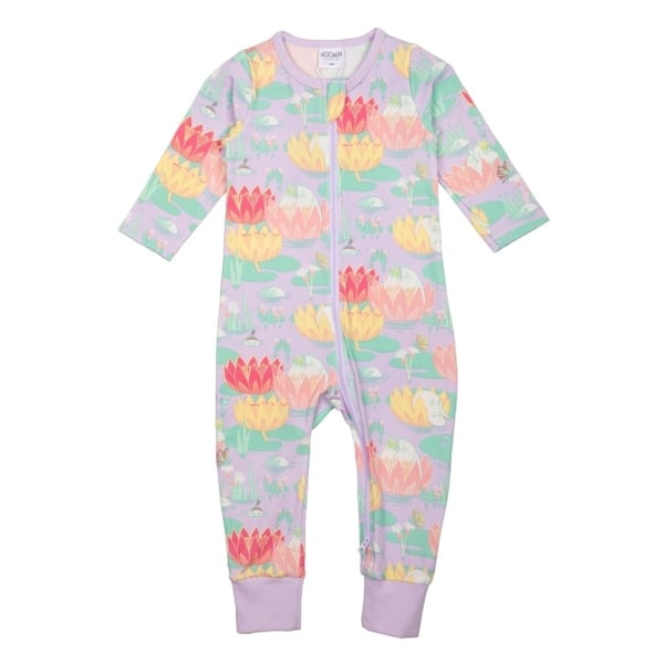 Moomin Water Lily Pond Pyjamas Lavendel Lavender 62