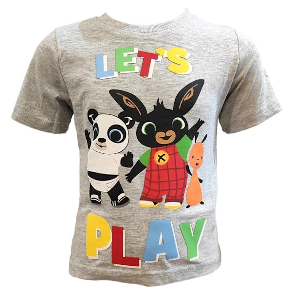 Bing t-paita - Let's Play Grey 116
