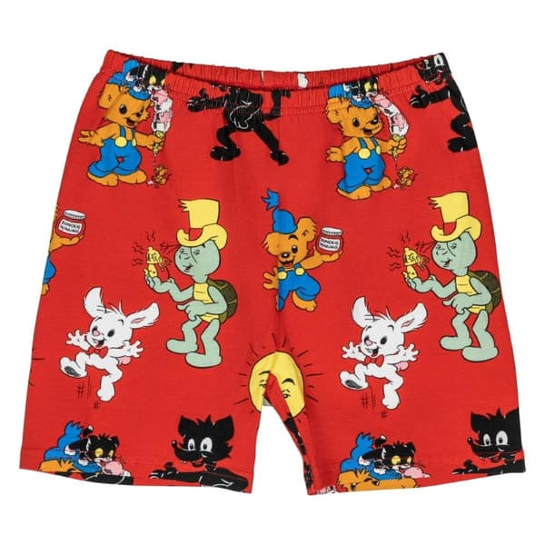 Bamse Kompisar-shortspyjamas röd 110/116 Röd