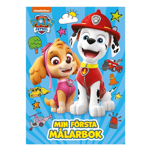 Paw Patrol. Min första målarbok multifärg