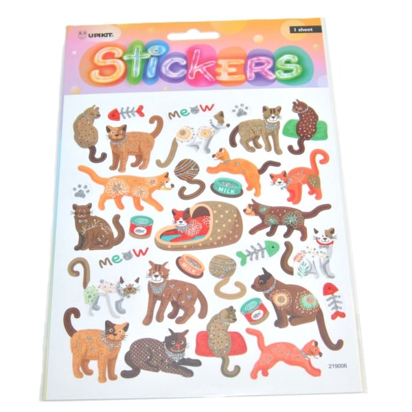 Stickers med Katter multifärg