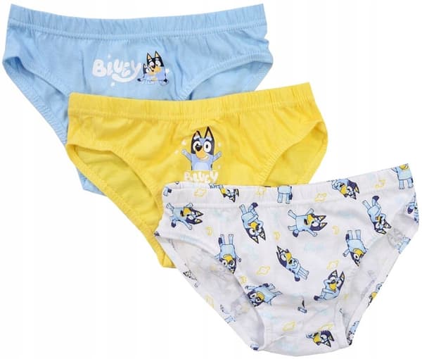 3-pack Bluey Kalsonger MultiColor 122/128 cm