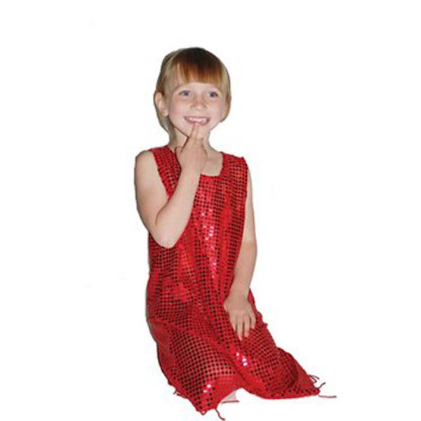 Minisa Disco Dress 120 cl Red L