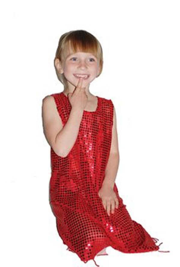 Minisa Discoklänning 120 cl Red L