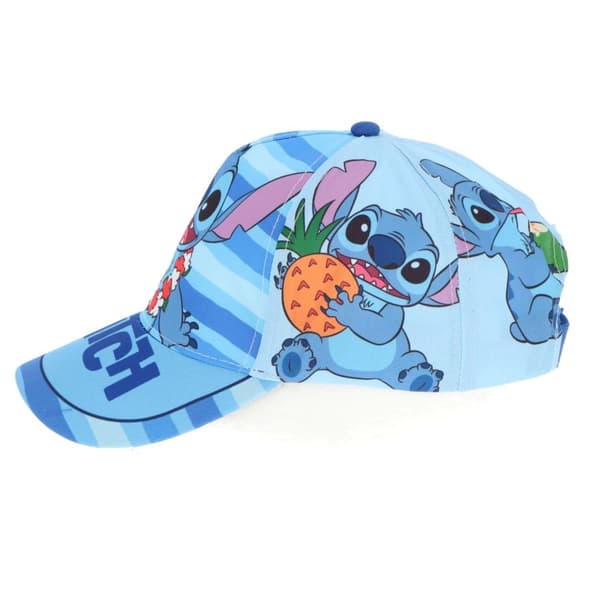 Disney Stitch kasket med striber Blue 54 cm