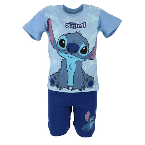 Disney Stitch 2-dels pyjamas Ljusblå LightBlue 116