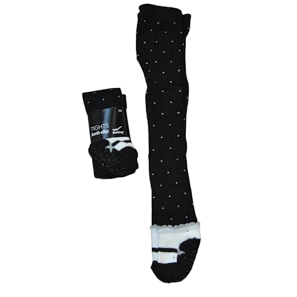 Liukumattomat sukkahousut Mustat Black 68