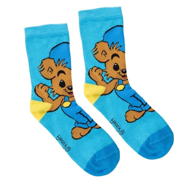 Bamse - Starkaste björn-strumpor blå 27/30 Blå 27/30