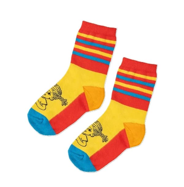 Peppi-sukat, 2 kpl, keltainen MultiColor 23/26