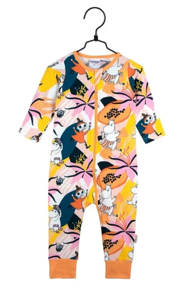 Muumi makea granaattiomenapyjamat (oranssi/multi) 92 cl MultiColor 92