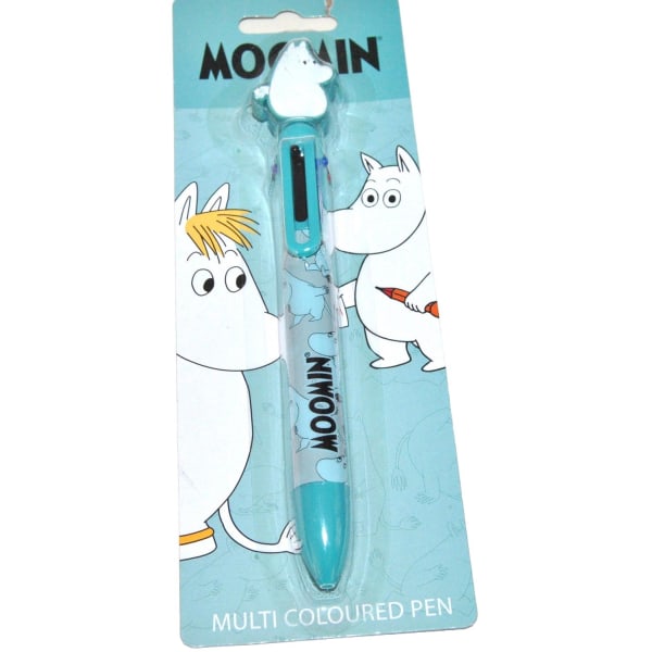 Mumin Multifärg-penna 6 färger Turkos