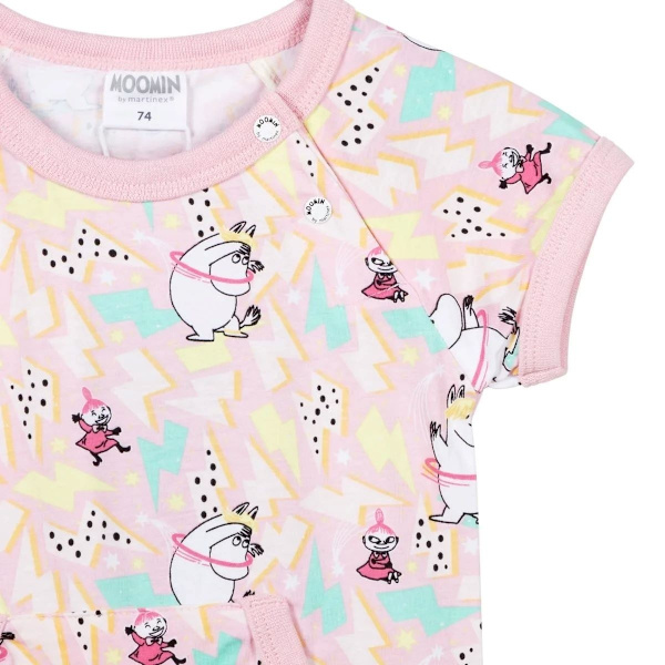 Mumin Dansare-playsuit rosa LightPink 68