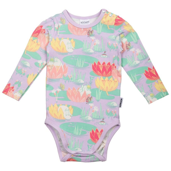 Moomin Näckrosdamm body lavendel Lavender 74