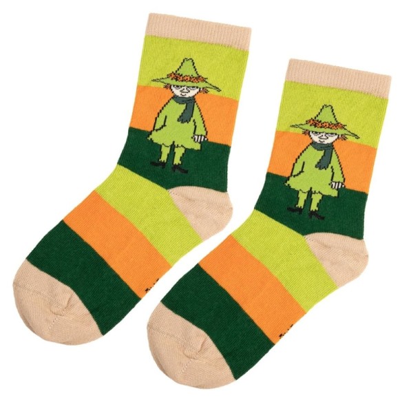 Mumin  Snusmumriken-strumpor 2st beige MultiColor 31/34