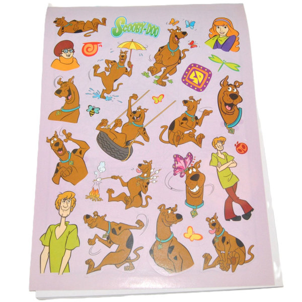 Scooby-Doo!  Målarbok med stickers multifärg