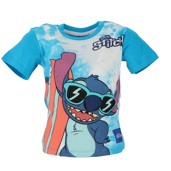 Lilo & Stitch T-shirt Blå LightBlue 5 år/110 cm Ljusblå