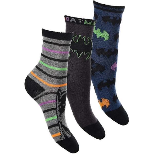 3-pak Batman sokker Mørke MultiColor 23-26