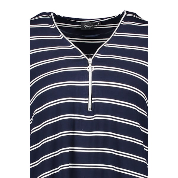 Långärmad topp av bambu Blue M